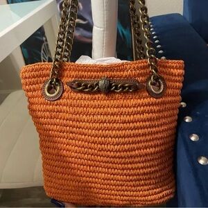 Kurt Geiger London Kensington Basket Shopper bag.